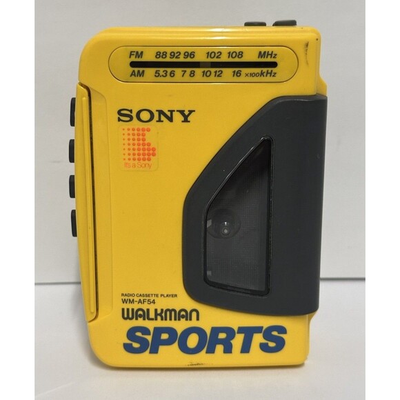 Sony Walkman WM-AF54 Portable Cassette Player Sports Radio Works Tested - Picture 2 of 14